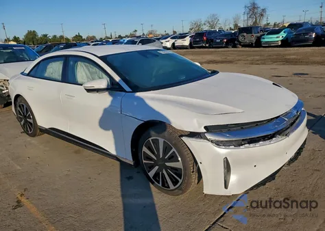 2025 Lucid Motors Air Pure z USA, uszkodzony, nr VIN 50EA1PGA7SA007755